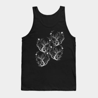 House Sparrows - repeat white Tank Top